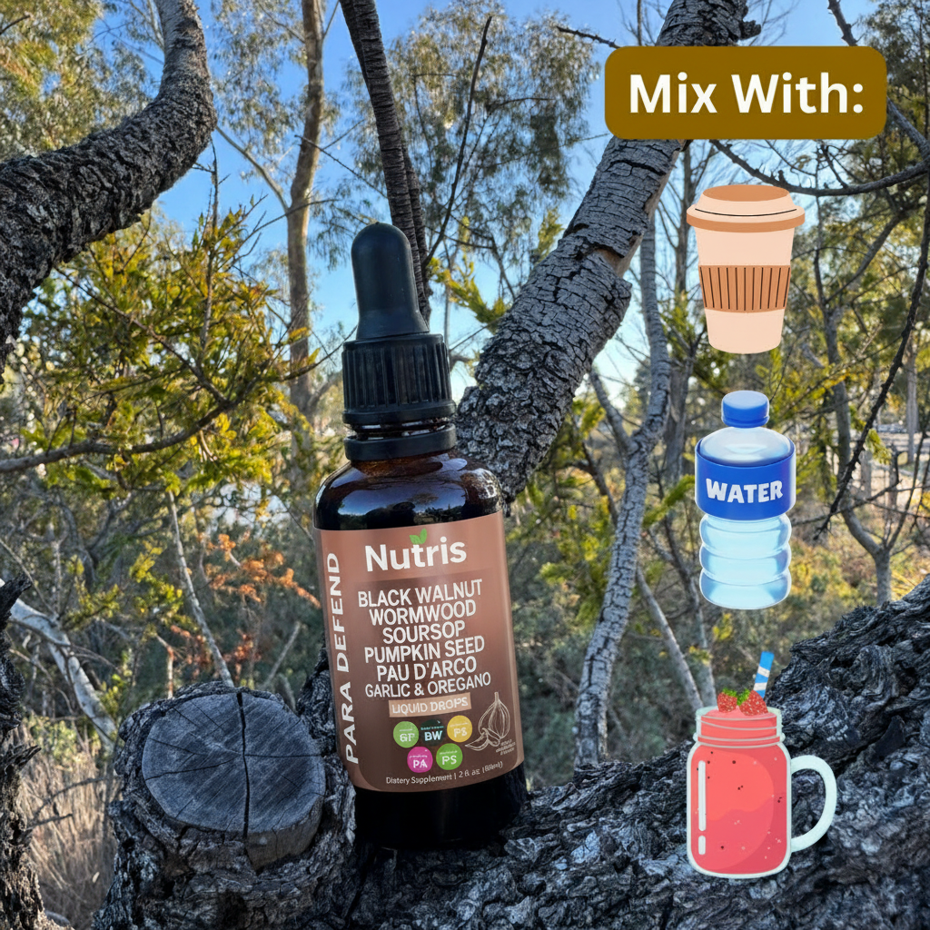 Black Walnut Wormwood Parasite Cleanser