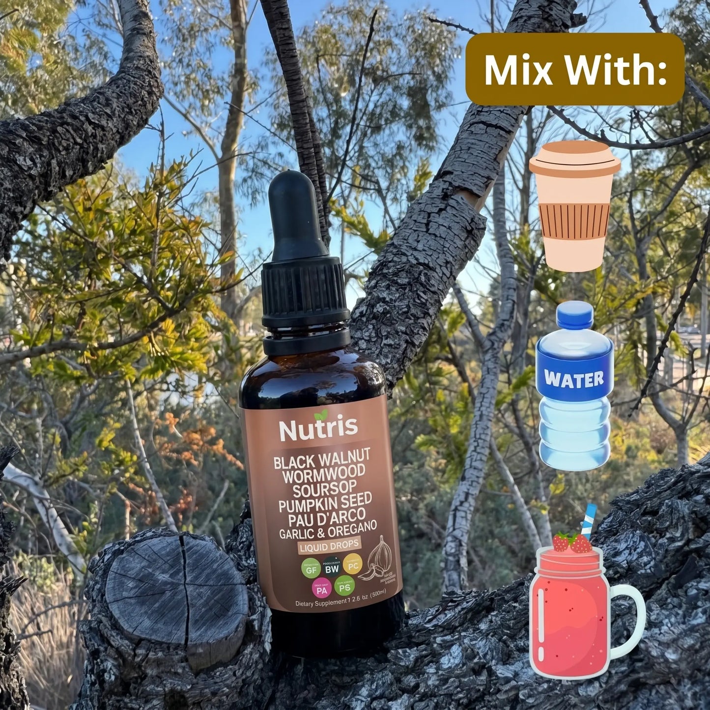 Black Walnut Wormwood Parasite Cleanser
